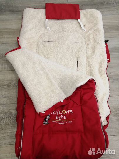 Зимний конверт в коляску