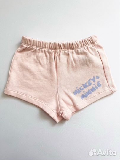 Шорты h&m 68р-2шт новые