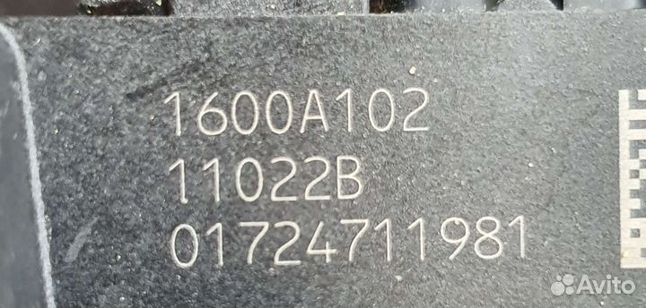 Педаль газа Mitsubishi Lancer X 2007 1600A102