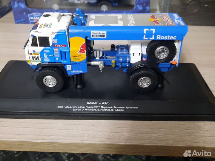 Модель камаз мастер и ралли Дакар