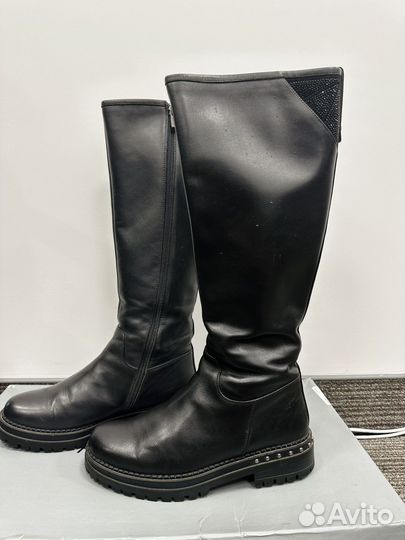 Сапоги женские натуральная кожа