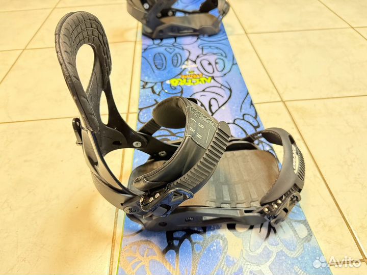 Мужской сноуборд комплект Nitro - 158 + Drake - L