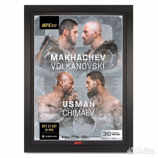 Постеры всех турниров UFC