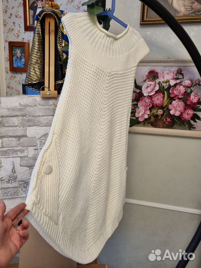 Вязаное платье