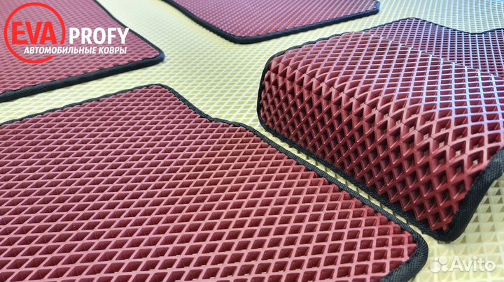 Коврики ева 3D в салон и багажник Daewoo Matiz
