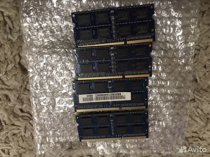 Оперативная память sodimm/dimm