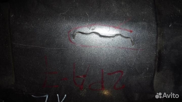 Накладка переднего бампера Mitsubishi Outlander X