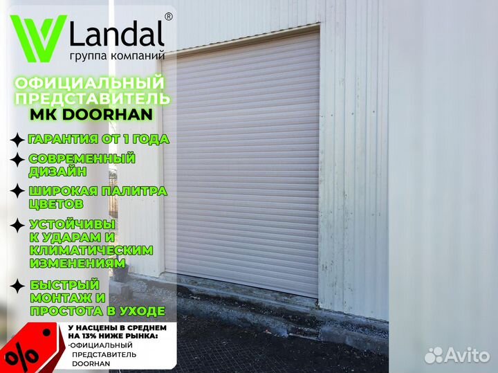 Автоматические роллетные ворота