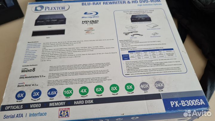 Hd dvd-rom blu-ray rewriter pextor