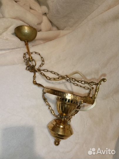 Люстра Керосинка Винтаж ГДР