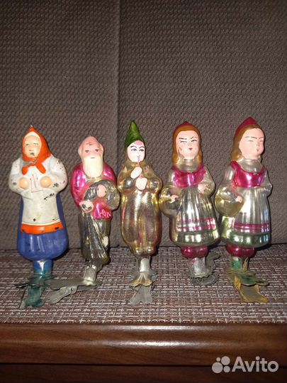 Елочные игрушки СССР