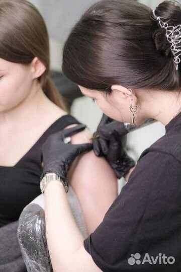 Тату в студии