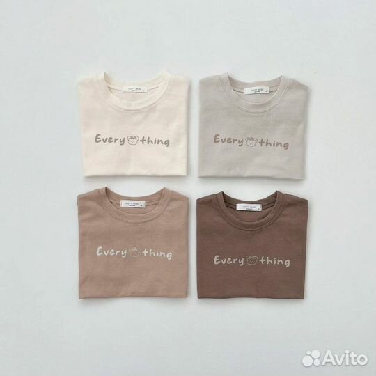 Корейские футболки для детей