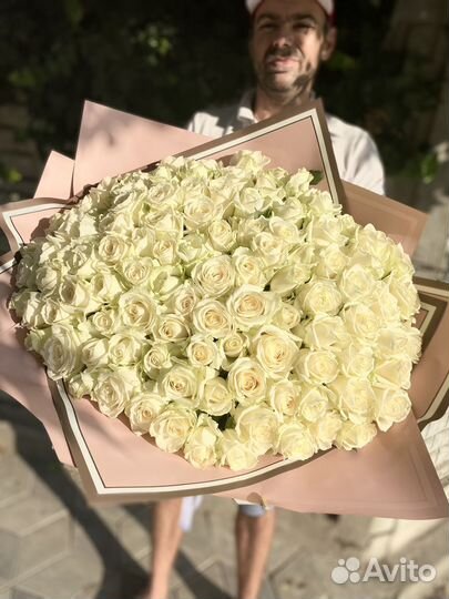 Доставка роз 101 роза