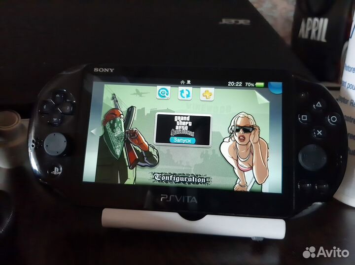 Sony ps vita slim +128 gb 20 игр
