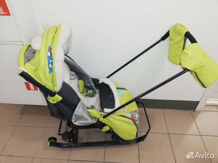 Санки коляска nika