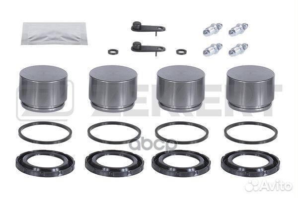 Ремкомплект тормозного суппорта перед. с поршне