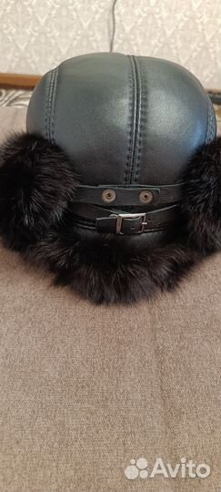 Шапка ушанка мужская