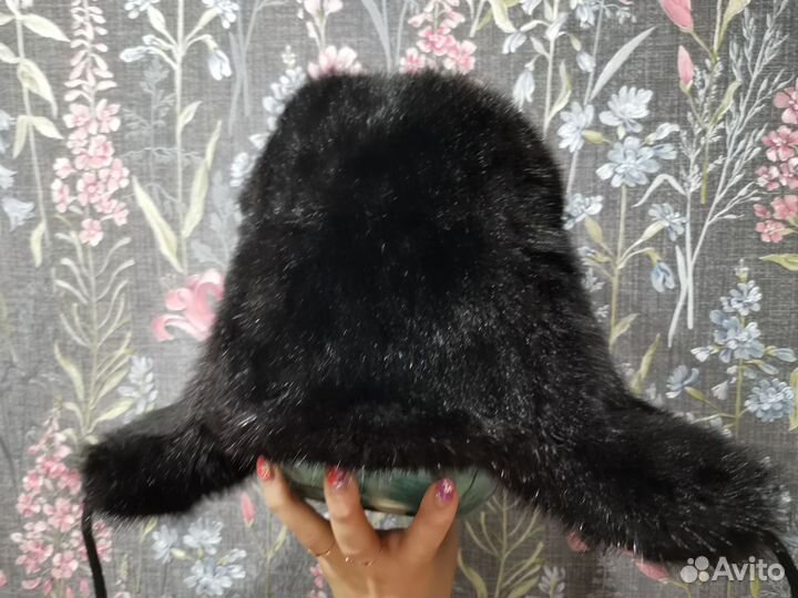 Мужская шапка натуральный мех