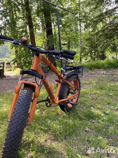 Велосипед Фэтбайк детский Love freedom оранжевый