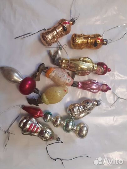 Новогодние игрушки СССР