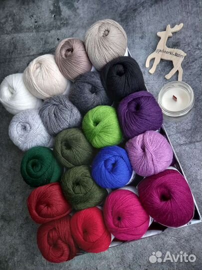 Пряжа кашемир
