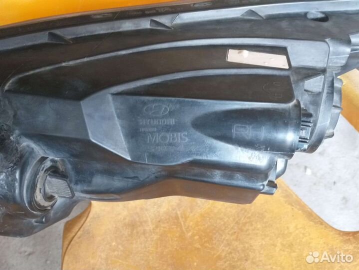 Hyundai solaris фара