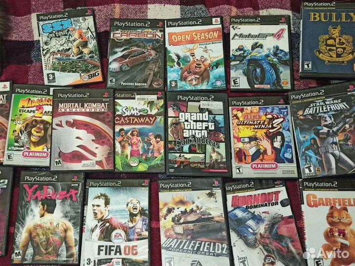 PlayStation 2 диски от пс1 пс2 и