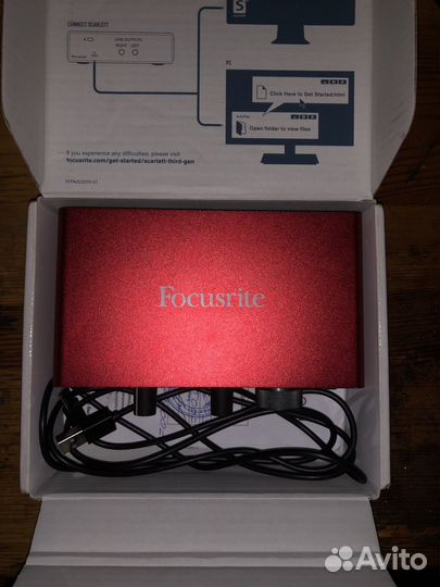 Звуковая карта focusrite scarlett solo 3rd gen