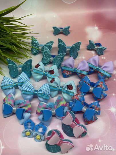 Бантики резинки шляпки для волос