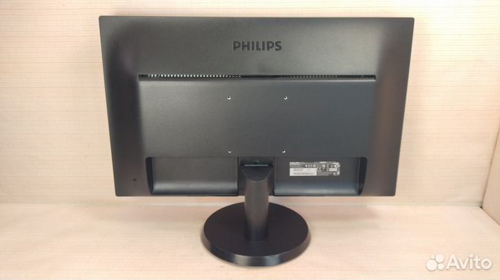 Монитор ЖК philips 243V5LAB б/у, серые пятна