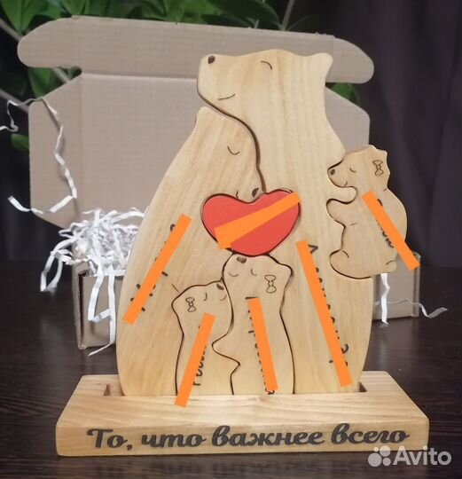 Семья, сувенир