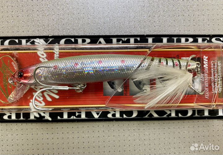 Воблер Lucky Craft Live Flash Minnow 120MR