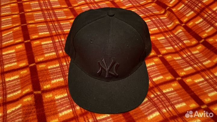 Бейсболка NEW ERA 59 fifty чёрная