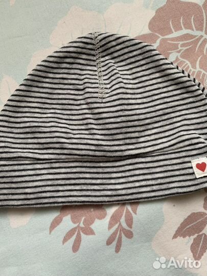 Шапочки для новорожденных 0-6 м