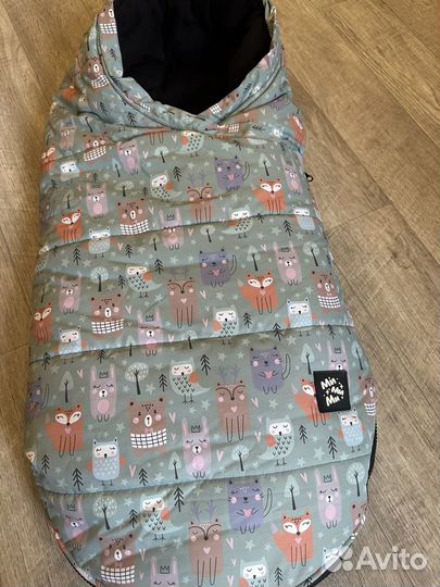 Зимний конверт в коляску или на выписку