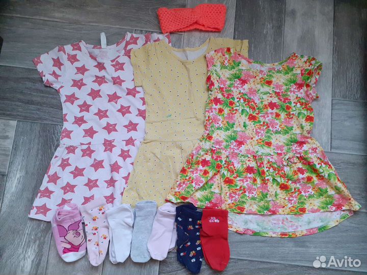 Пакет вещей на девочку 104-110