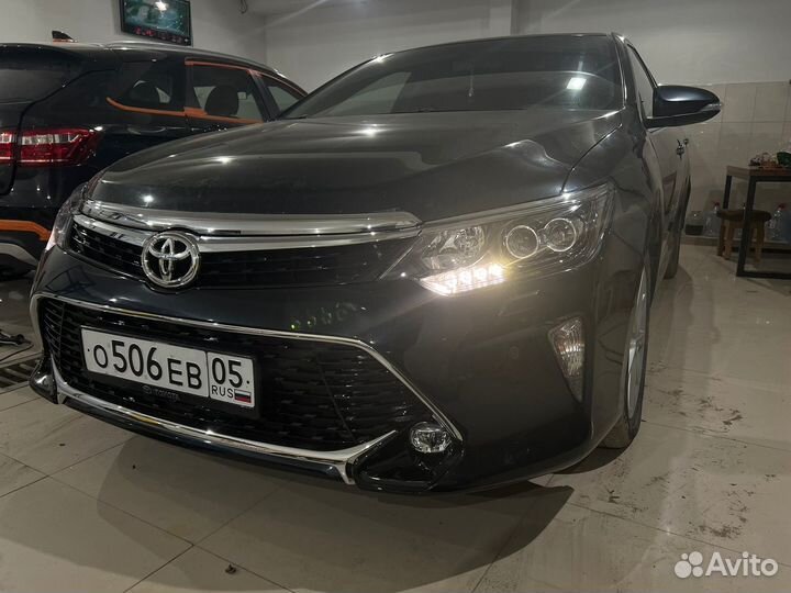 Рейстайлинг тойота камри 50 на 55