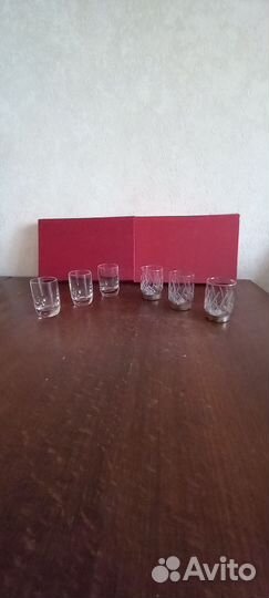 Фужеры, стаканы хрусталь, стопки, кружки СССР