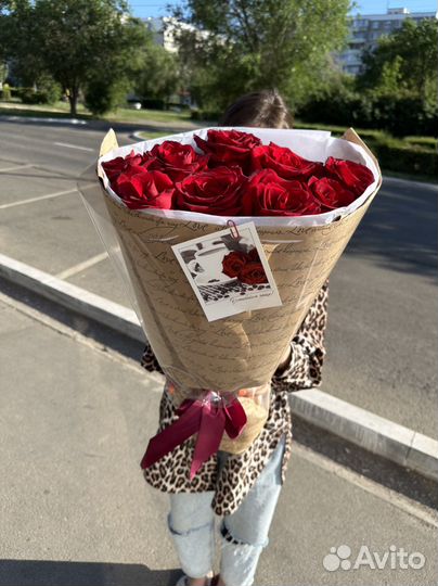 Букет из роз. Цветы доставка. Розы доставка