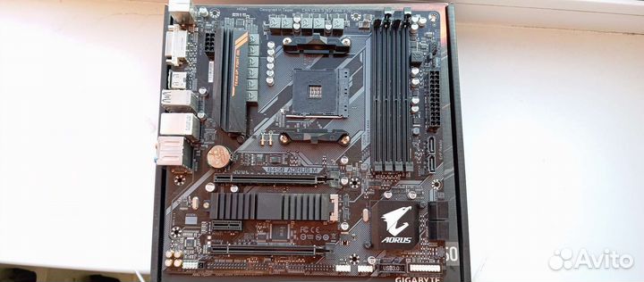Материнская плата gigabyte b450 aorus m