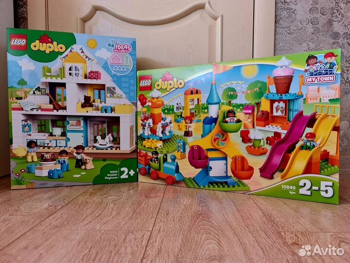 Lego duplo 10840 Большой парк аттракционов