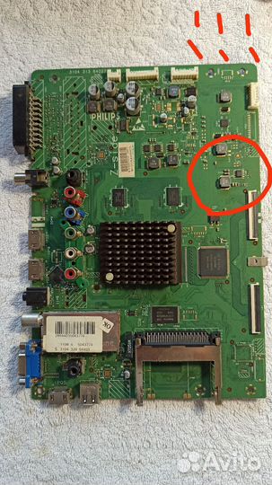 Разбор телевизор Philips 32PFL5405H/60