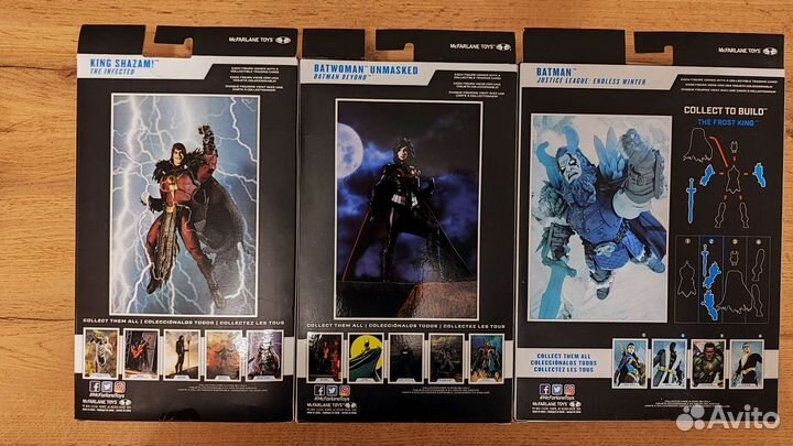 Экшен фигурки новые DC