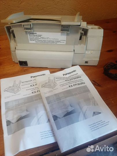 Телефон-Факс panasonic kx fp363ru