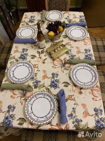 Скатерть из дака с водоотталкивающей пропиткой