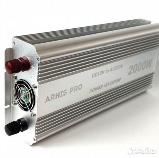 Преобразователь 12-220 Arhis Pro 2000 W инвертор