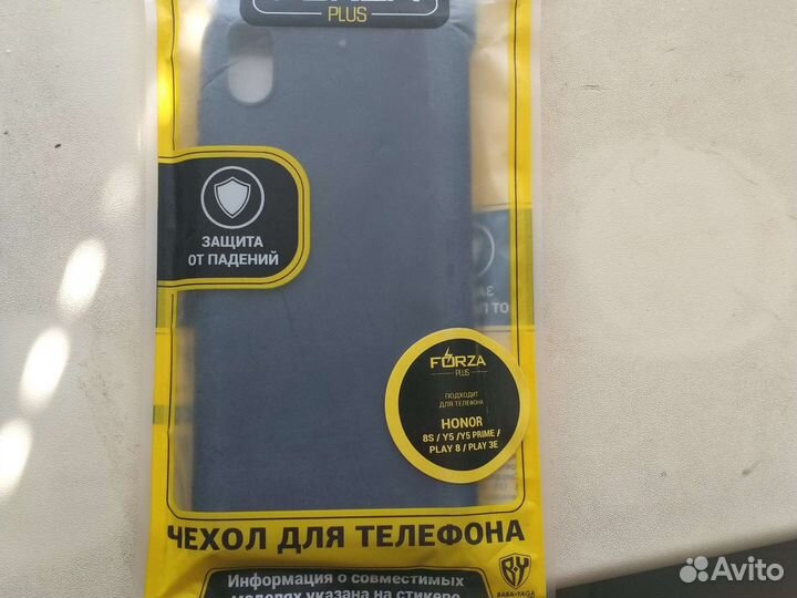 Чехлы на телефон для honor 8s y5 play 8 play