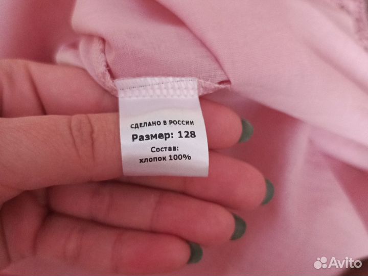 Платье с пайетками для девочки 128