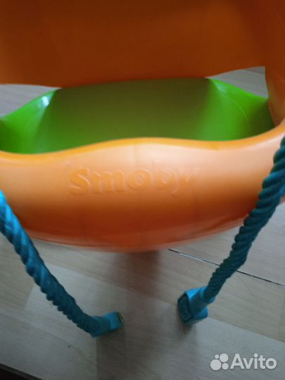 Детская садовая качель smoby 2в1